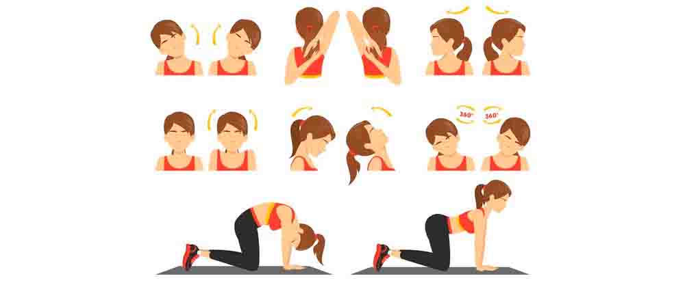 Упражнения от боли в шее