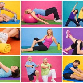 Упражнения при бурсите