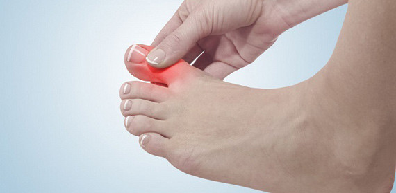 Боль в большом пальце стопы