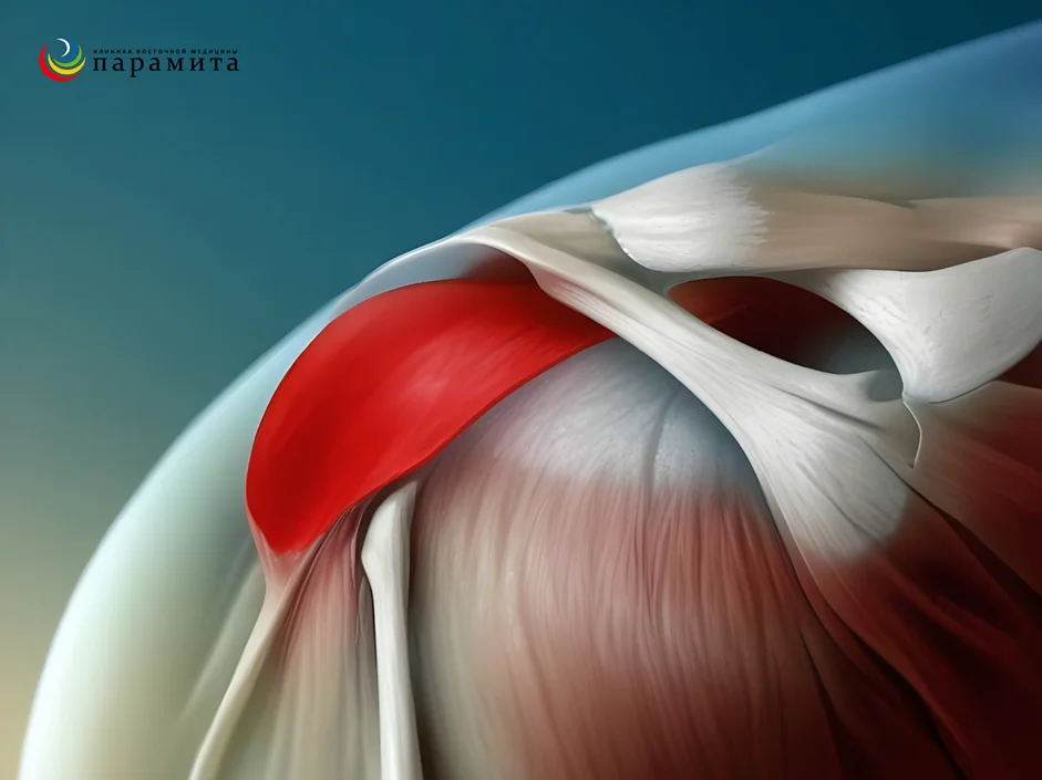 Воспаленная бурса в плече
