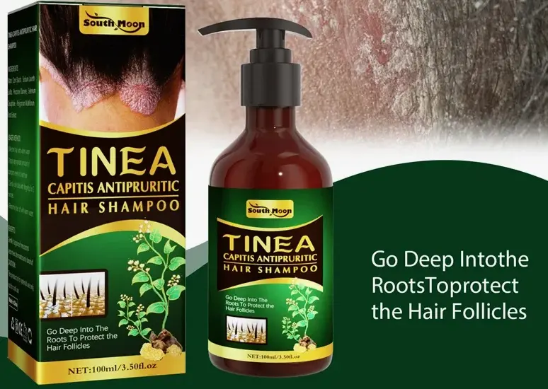 South Moon Tinea Shampoo — лечебный шампунь при псориазе кожи головы